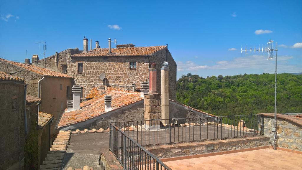 La Loggia Del Capitano - Rione Capisotto Apartment Pitigliano Bagian luar foto